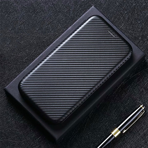 Funda de Cuero Cartera con Soporte Carcasa L01 para Oppo A11s Negro