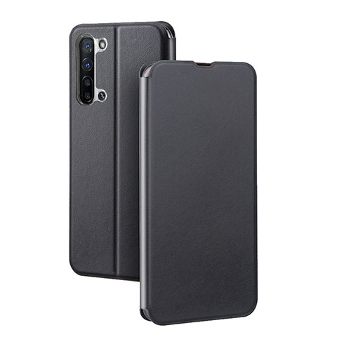 Funda de Cuero Cartera con Soporte Carcasa L01 para Oppo Find X2 Lite Negro