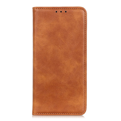 Funda de Cuero Cartera con Soporte Carcasa L01 para Realme C11 Marron Claro