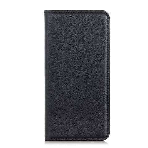 Funda de Cuero Cartera con Soporte Carcasa L01 para Samsung Galaxy M01 Core Negro