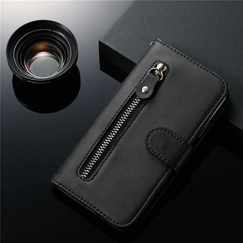 Funda de Cuero Cartera con Soporte Carcasa L01 para Samsung Galaxy S20 5G Negro