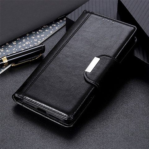 Funda de Cuero Cartera con Soporte Carcasa L01 para Samsung Galaxy S21 Plus 5G Negro