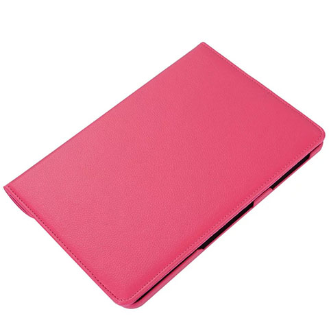 Funda de Cuero Cartera con Soporte Carcasa L01 para Samsung Galaxy Tab S6 Lite 10.4 SM-P610 Rosa Roja