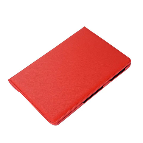 Funda de Cuero Cartera con Soporte Carcasa L01 para Samsung Galaxy Tab S6 Lite 4G 10.4 SM-P615 Rojo