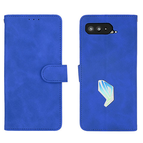 Funda de Cuero Cartera con Soporte Carcasa L01Z para Asus ROG Phone 5 Pro Azul