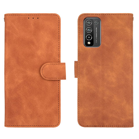 Funda de Cuero Cartera con Soporte Carcasa L01Z para Huawei Honor 10X Lite Marron