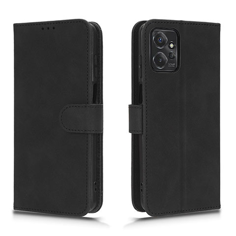 Funda de Cuero Cartera con Soporte Carcasa L01Z para Motorola Moto G Power 5G (2023) Negro