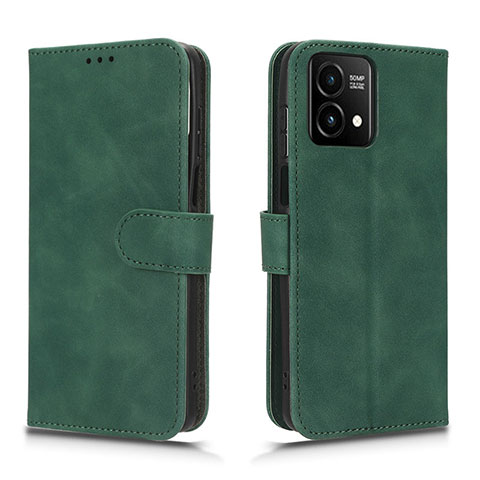 Funda de Cuero Cartera con Soporte Carcasa L01Z para Motorola Moto G Stylus (2023) 4G Verde