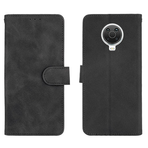 Funda de Cuero Cartera con Soporte Carcasa L01Z para Nokia 6.3 Negro