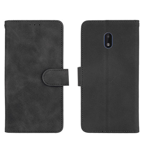 Funda de Cuero Cartera con Soporte Carcasa L01Z para Nokia C01 Plus Negro