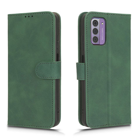 Funda de Cuero Cartera con Soporte Carcasa L01Z para Nokia G310 5G Verde