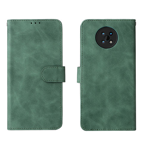 Funda de Cuero Cartera con Soporte Carcasa L01Z para Nokia G50 5G Verde