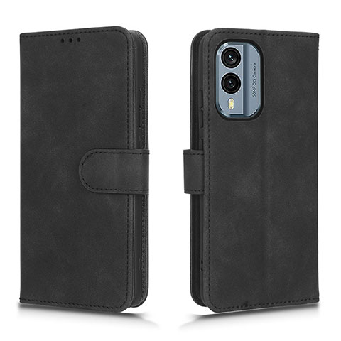 Funda de Cuero Cartera con Soporte Carcasa L01Z para Nokia X30 5G Negro