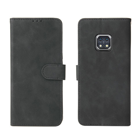 Funda de Cuero Cartera con Soporte Carcasa L01Z para Nokia XR20 Negro