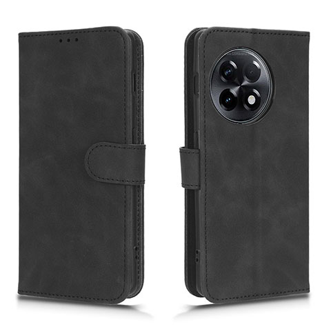 Funda de Cuero Cartera con Soporte Carcasa L01Z para OnePlus 11R 5G Negro