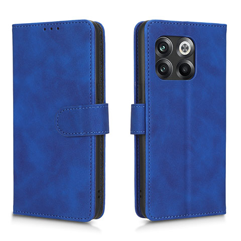 Funda de Cuero Cartera con Soporte Carcasa L01Z para OnePlus Ace Pro 5G Azul