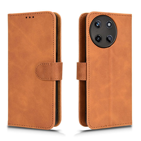 Funda de Cuero Cartera con Soporte Carcasa L01Z para Realme 11 4G Marron