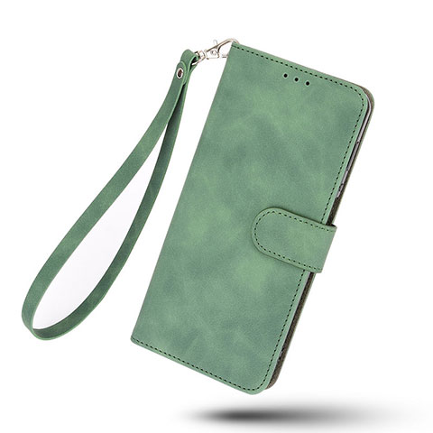 Funda de Cuero Cartera con Soporte Carcasa L01Z para Realme C11 (2021) Verde