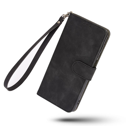 Funda de Cuero Cartera con Soporte Carcasa L01Z para Realme C21Y Negro