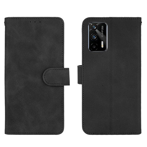 Funda de Cuero Cartera con Soporte Carcasa L01Z para Realme GT Neo 2T 5G Negro