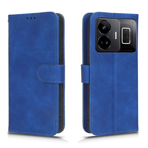 Funda de Cuero Cartera con Soporte Carcasa L01Z para Realme GT Neo5 5G Azul