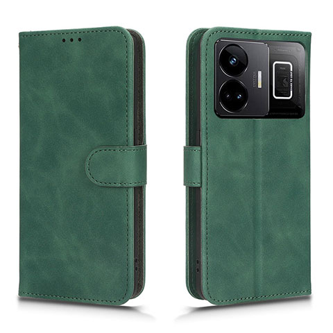 Funda de Cuero Cartera con Soporte Carcasa L01Z para Realme GT Neo5 5G Verde