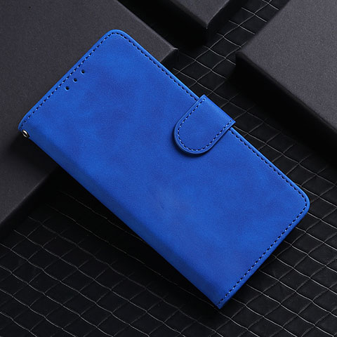 Funda de Cuero Cartera con Soporte Carcasa L01Z para Realme V3 5G Azul