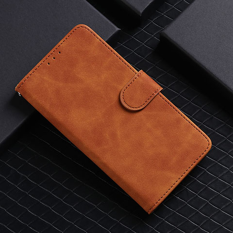 Funda de Cuero Cartera con Soporte Carcasa L01Z para Realme V3 5G Marron