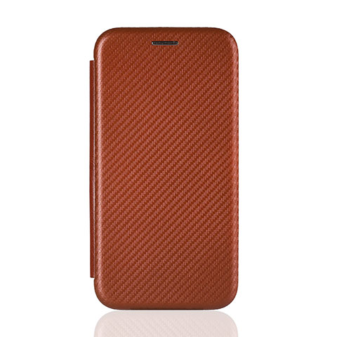 Funda de Cuero Cartera con Soporte Carcasa L01Z para Samsung Galaxy M31 Prime Edition Marron