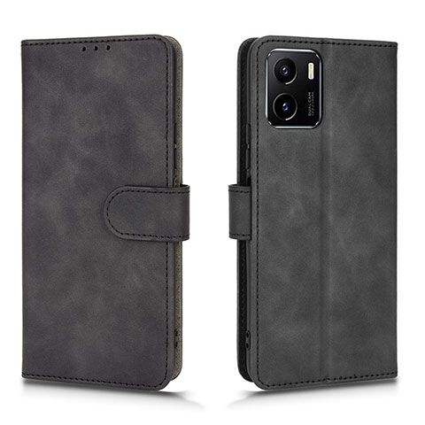 Funda de Cuero Cartera con Soporte Carcasa L01Z para Vivo Y10 t1 Negro