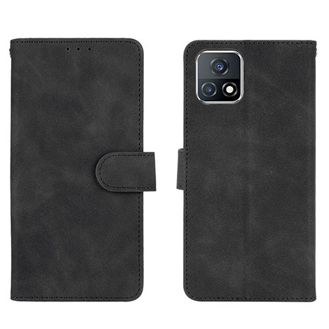 Funda de Cuero Cartera con Soporte Carcasa L01Z para Vivo Y31s 5G Negro