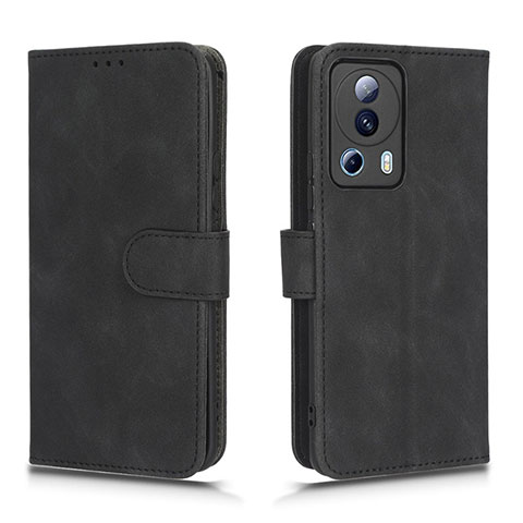 Funda de Cuero Cartera con Soporte Carcasa L01Z para Xiaomi Mi 13 Lite 5G Negro