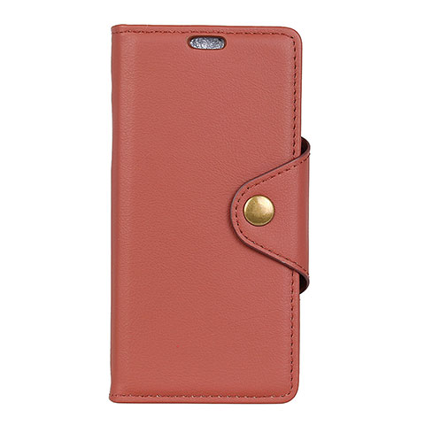 Funda de Cuero Cartera con Soporte Carcasa L02 para Asus ZenFone Live L1 ZA550KL Marron