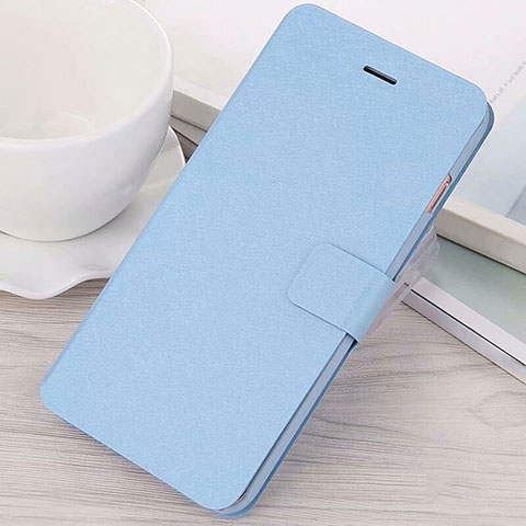 Funda de Cuero Cartera con Soporte Carcasa L02 para Huawei Mate 20 Lite Azul