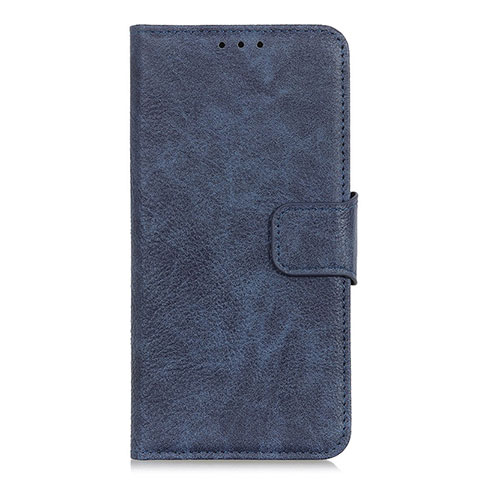 Funda de Cuero Cartera con Soporte Carcasa L02 para Realme C11 Azul