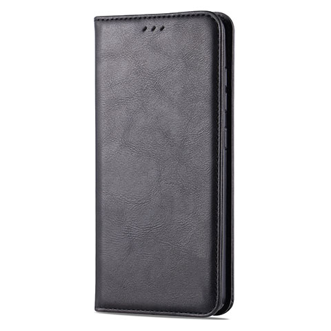 Funda de Cuero Cartera con Soporte Carcasa L02 para Samsung Galaxy A41 Negro