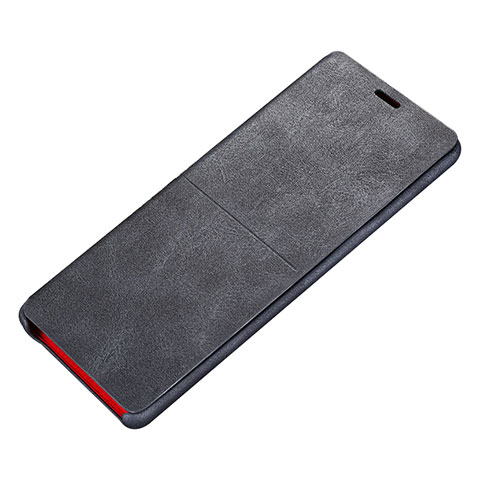 Funda de Cuero Cartera con Soporte Carcasa L02 para Samsung Galaxy Note 8 Negro