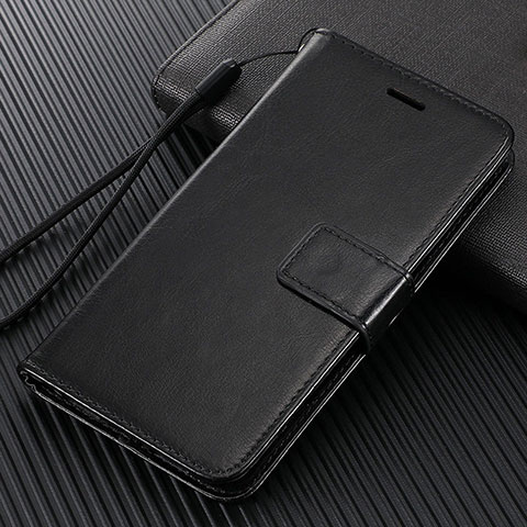 Funda de Cuero Cartera con Soporte Carcasa L02 para Vivo S1 Pro Negro