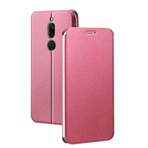 Funda de Cuero Cartera con Soporte Carcasa L02 para Xiaomi Redmi 8 Rosa