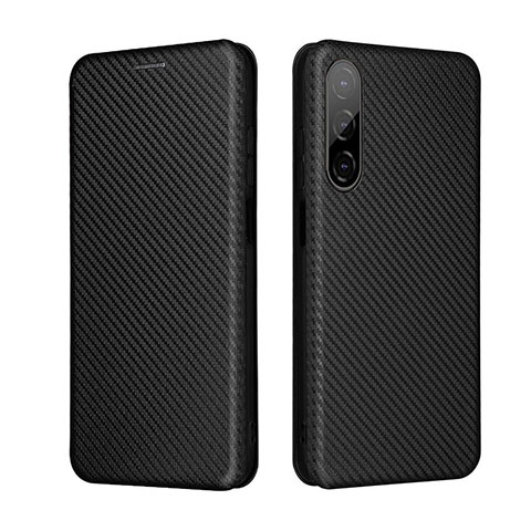 Funda de Cuero Cartera con Soporte Carcasa L02Z para HTC Desire 22 Pro 5G Negro