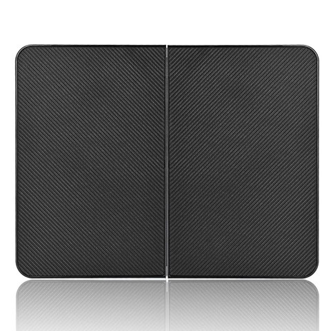 Funda de Cuero Cartera con Soporte Carcasa L02Z para Microsoft Surface Duo Negro