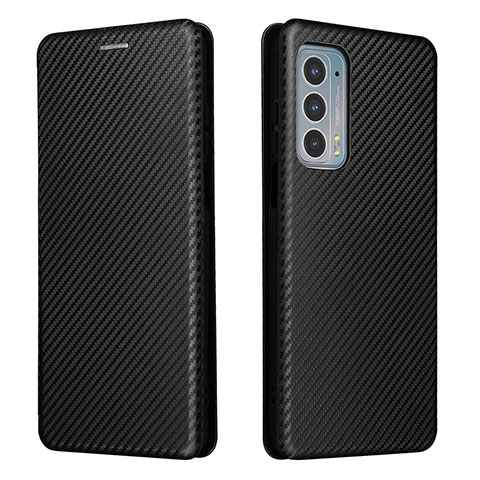 Funda de Cuero Cartera con Soporte Carcasa L02Z para Motorola Moto Edge Lite 5G Negro