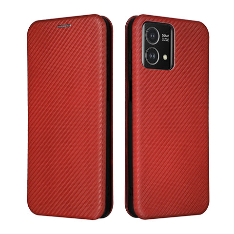 Funda de Cuero Cartera con Soporte Carcasa L02Z para Motorola Moto G Stylus (2023) 5G Marron