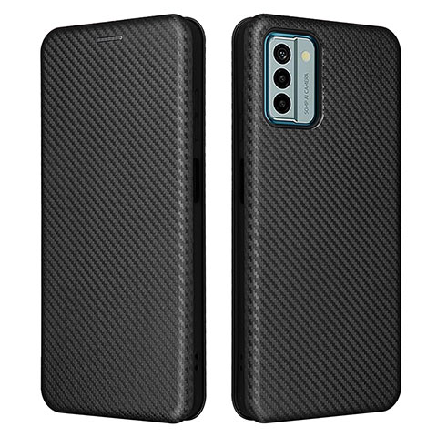 Funda de Cuero Cartera con Soporte Carcasa L02Z para Nokia G22 Negro