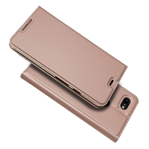 Funda de Cuero Cartera con Soporte Carcasa L03 para Google Pixel 3 XL Oro Rosa