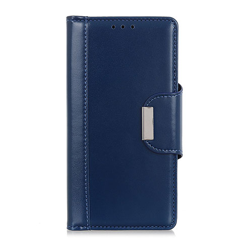 Funda de Cuero Cartera con Soporte Carcasa L03 para Huawei Honor 30S Azul