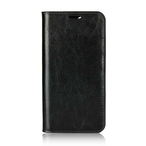 Funda de Cuero Cartera con Soporte Carcasa L03 para Huawei Honor 9 Lite Negro