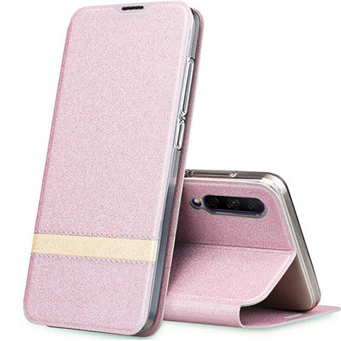 Funda de Cuero Cartera con Soporte Carcasa L03 para Huawei Honor 9X Pro Oro Rosa