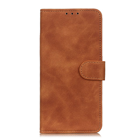 Funda de Cuero Cartera con Soporte Carcasa L03 para Oppo F17 Pro Marron