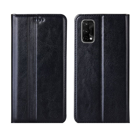 Funda de Cuero Cartera con Soporte Carcasa L03 para Realme V15 5G Negro